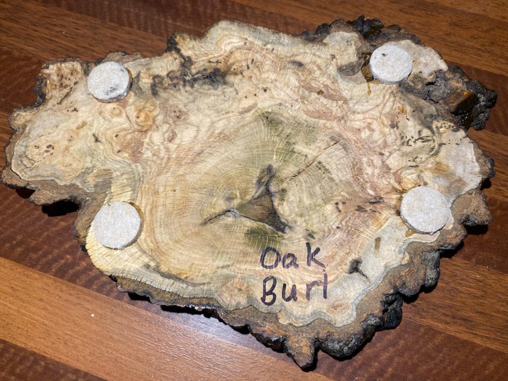 Oak Burl Charcuterie Board