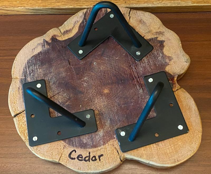 Cedar Cupcake Stand